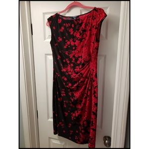 Chaps Floral Sheath Dress